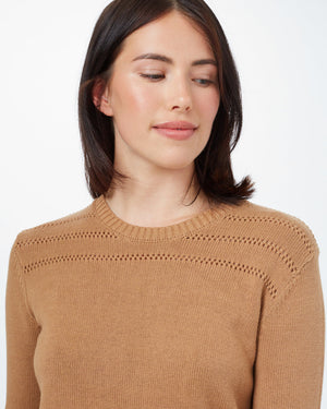 Brown Women's Wool Knit Jumper