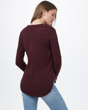 Red Women's Wool Knit Jumper