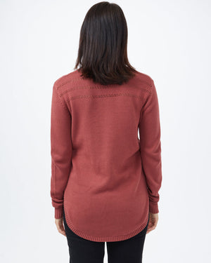 Red Women's Wool Knit Jumper