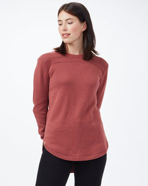 Red Women's Wool Knit Jumper