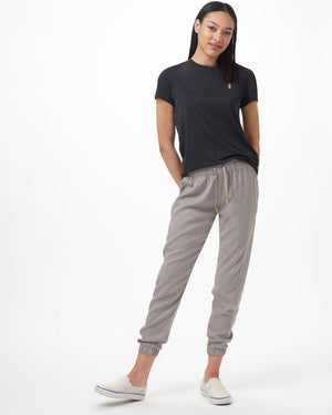 Gray Women's Tencel Lightweight Trouser