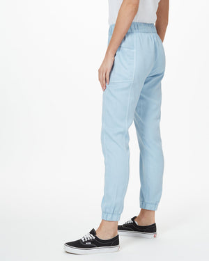 Blue Women's Tencel Lightweight Trouser