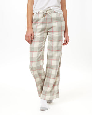 Gray Women's Plaid Pajama Pants