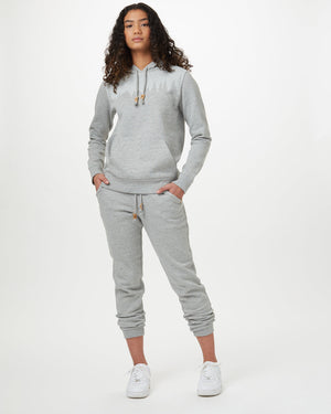 Gray Women's Graphic Pullover Hoodie