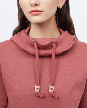 Red Women's Eco-Friendly Pullover Hoodie