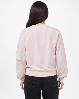 Pink Women's Balloon Sleeve Pullover