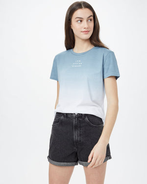 Blue Women's Dye Tee