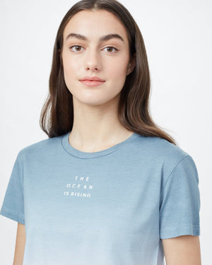 Blue Women's Dye Tee