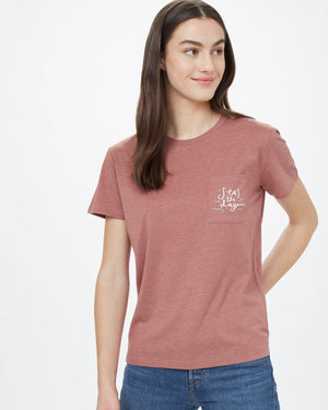 Pink Women's Graphic Tee