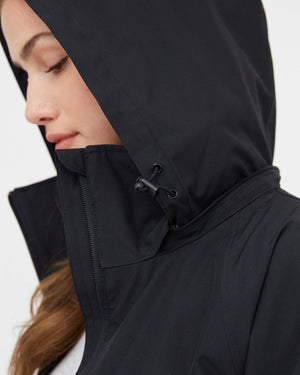 Black Women's Repreve Rain Jacket