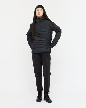 Black Women's PrimaLoft Puffer Jacket