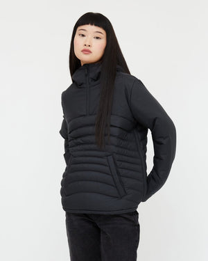 Black Women's PrimaLoft Puffer Jacket