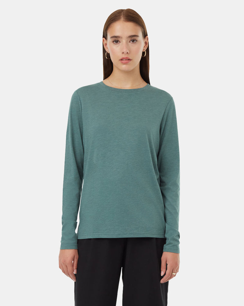 Blue-Women_s-Basic-Longsleeve-T-Shirt