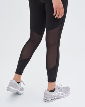 Black Women's High-Rise Leggings