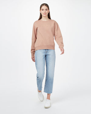 Brown Women's Organic Cotton Pullover