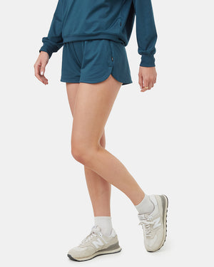 Blue-SuperSoft-Activewear-Shorts