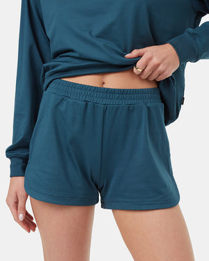 Blue-SuperSoft-Activewear-Shorts