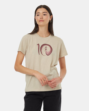 Oatmeal-Recycled-Polyester-Graphic-T-Shirt