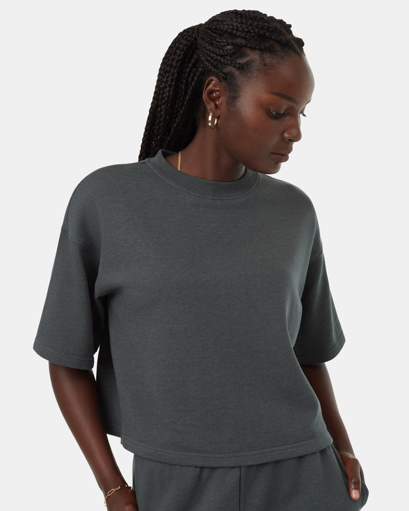 Green-FrenchTerry-Shortsleeve-Sweatshirt
