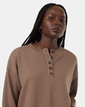 Brown-Cotton-Relaxed-Longsleeve-Crew