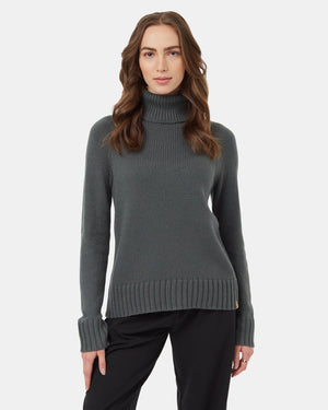 Green-Women_s-Ribbed-Wool-Turtleneck