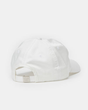 White Adjustable Graphic Dad Hat