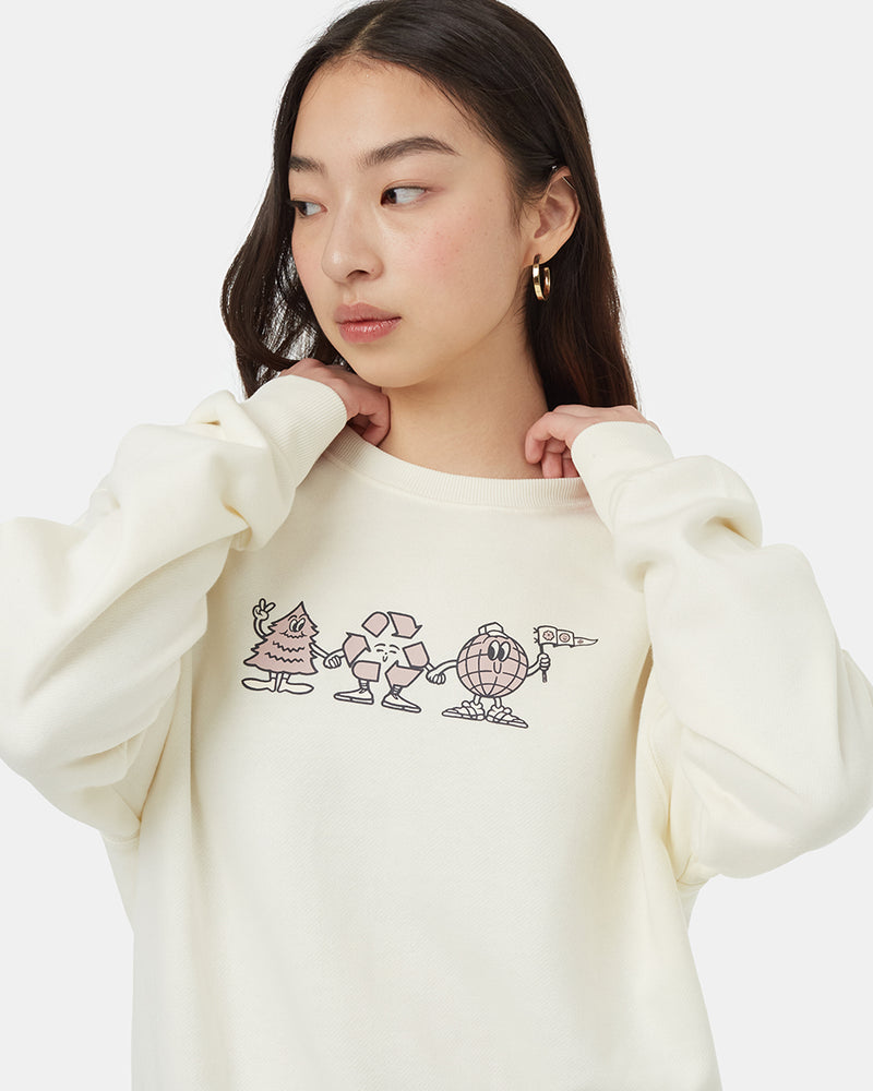 White-Eco-Friendly-Graphic-Sweatshirt
