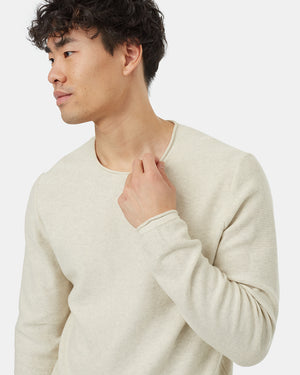 White-Light-Cotton-Crew-Sweater