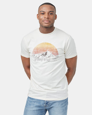 White Sunset Graphic Tee