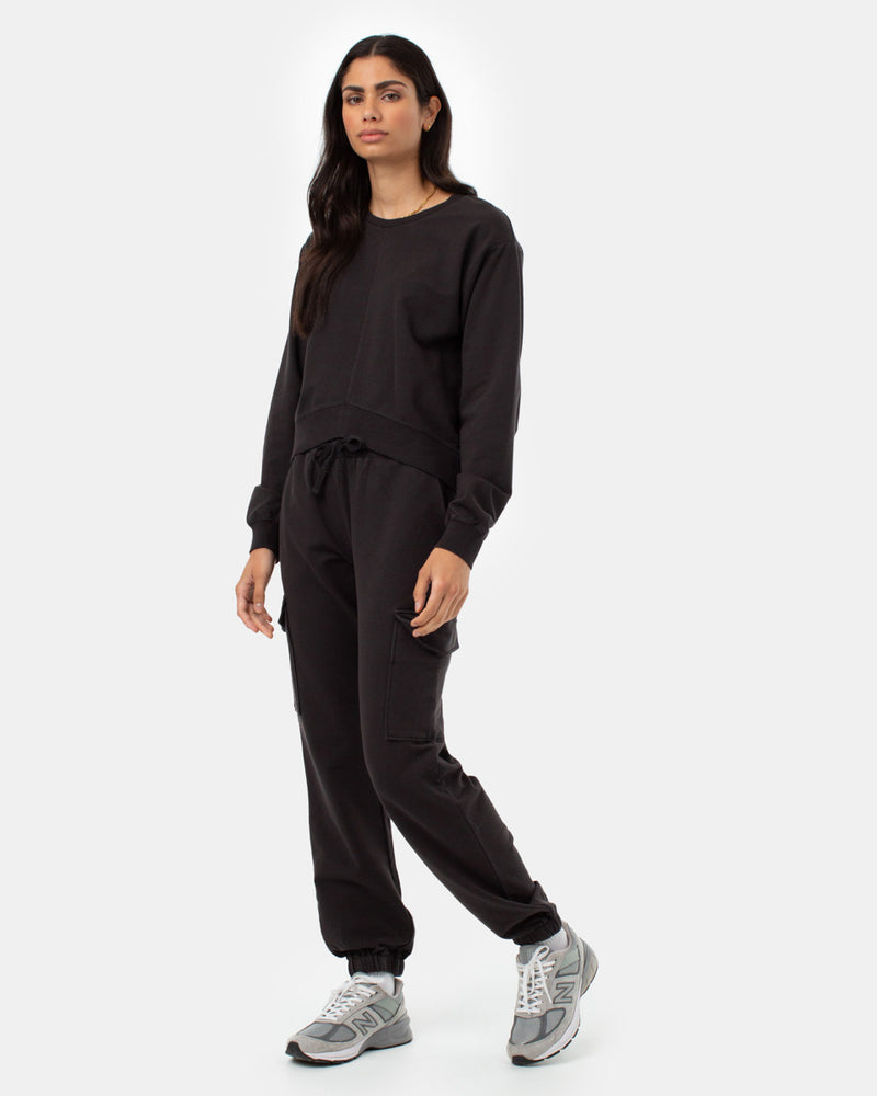 Womens-black-Organic-Cotton-Jogger-Sweatpants