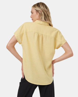 Yellow-Womens-Hemp-Dolman-Top