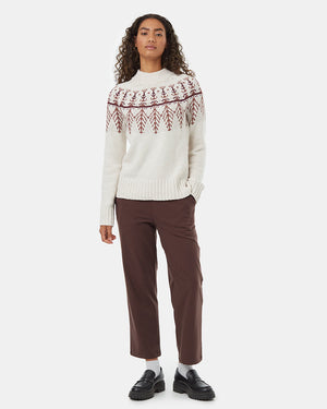 Women's Graphic Knit Wool Jumper
