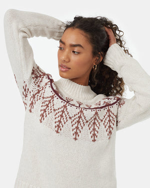 Women's Graphic Knit Wool Jumper