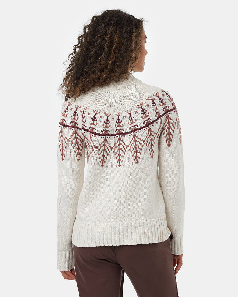 Women's Graphic Knit Wool Jumper