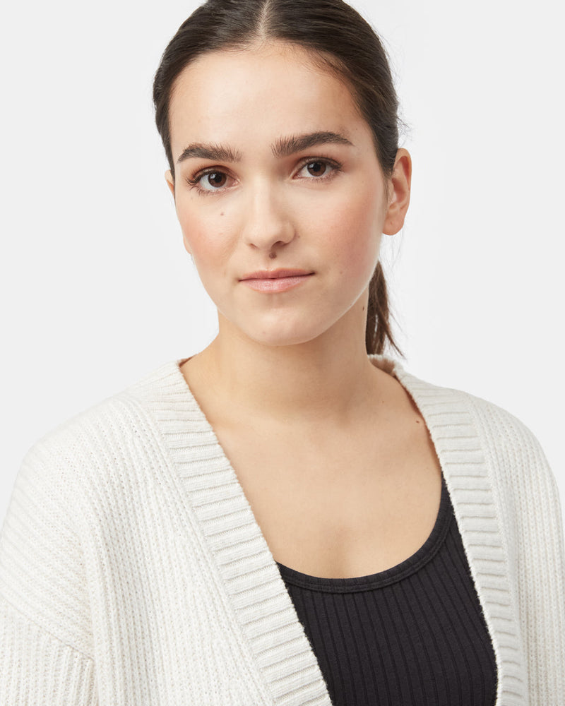 Women's Oversized Long Wool Cardigan