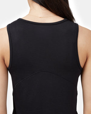 Black Women's Recycled Polyester Tank