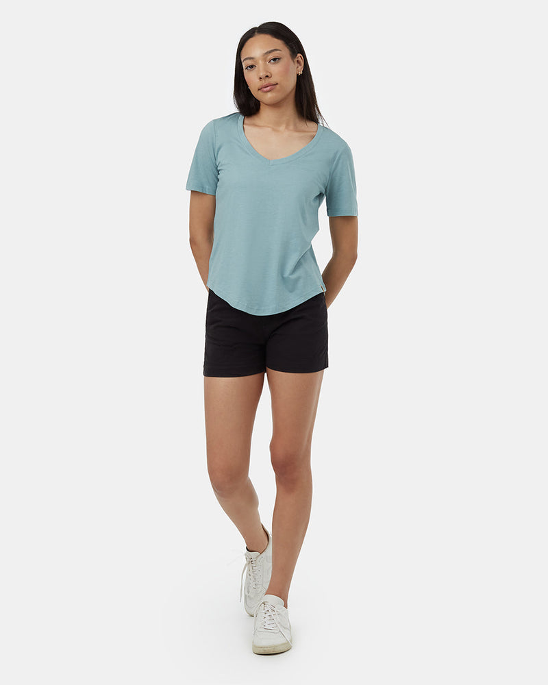 V-Neck Short Sleeve T-Shirt