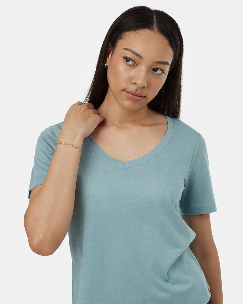 V-Neck Short Sleeve T-Shirt