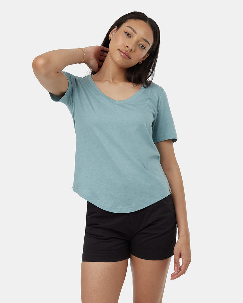 V-Neck Short Sleeve T-Shirt