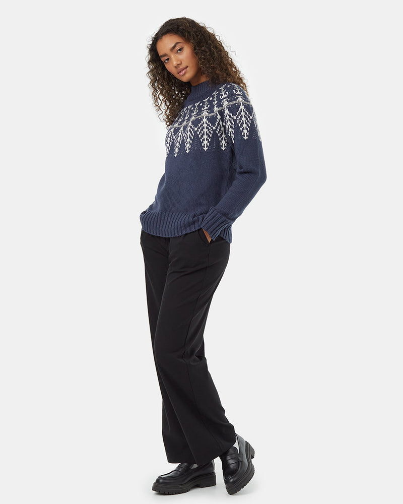 Women's Graphic Knit Wool Jumper