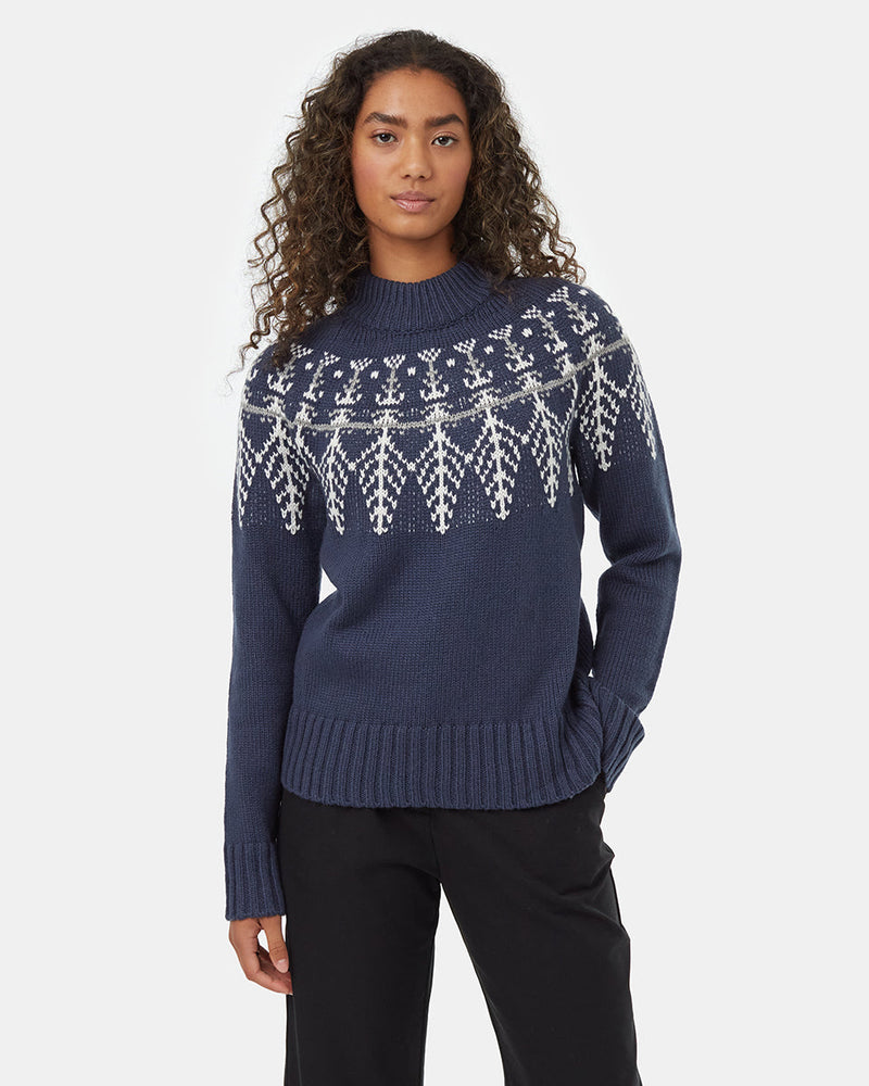 Women's Graphic Knit Wool Jumper