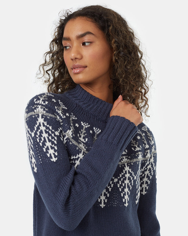 Women's Graphic Knit Wool Jumper