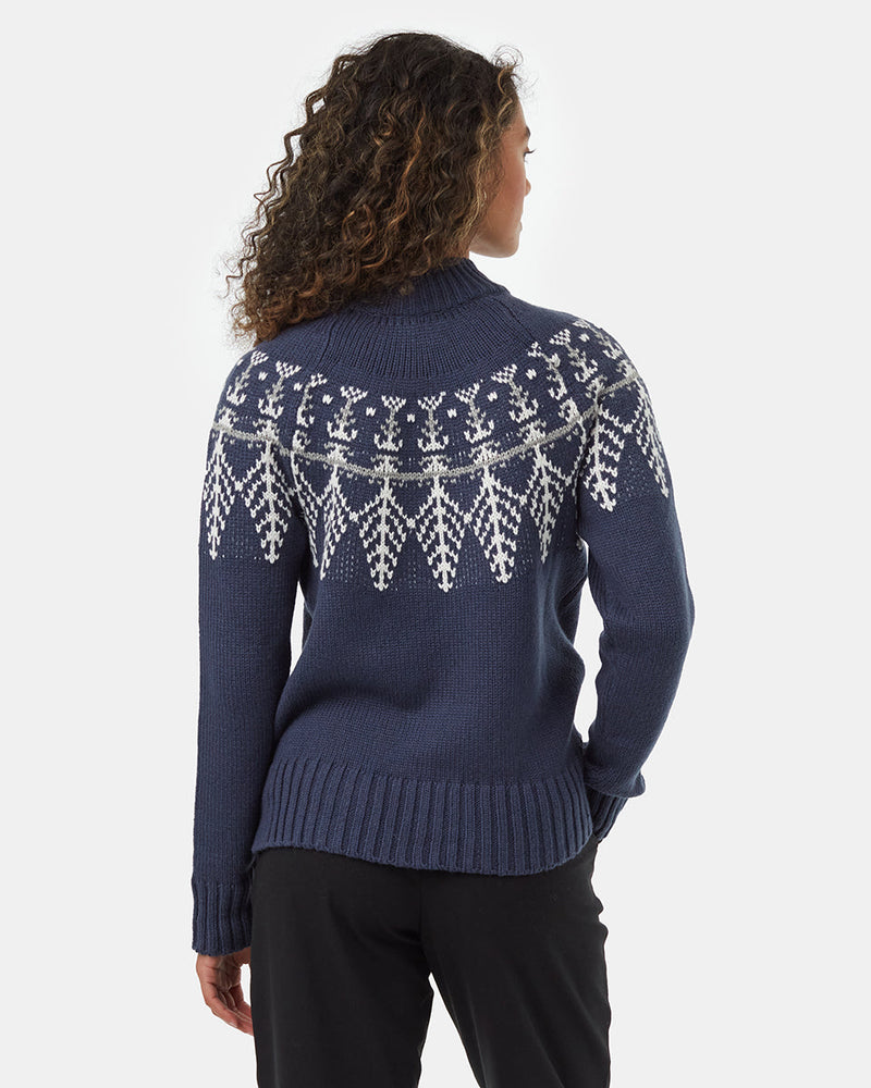 Women's Graphic Knit Wool Jumper