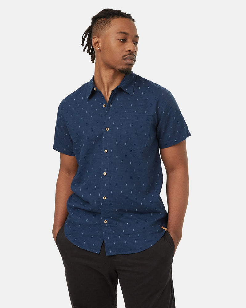 Hemp Button Up Shortsleeve Shirt