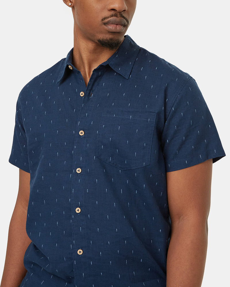 Hemp Button Up Shortsleeve Shirt