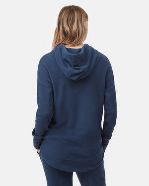 Women's Cowl Neck Fleece Hoodie