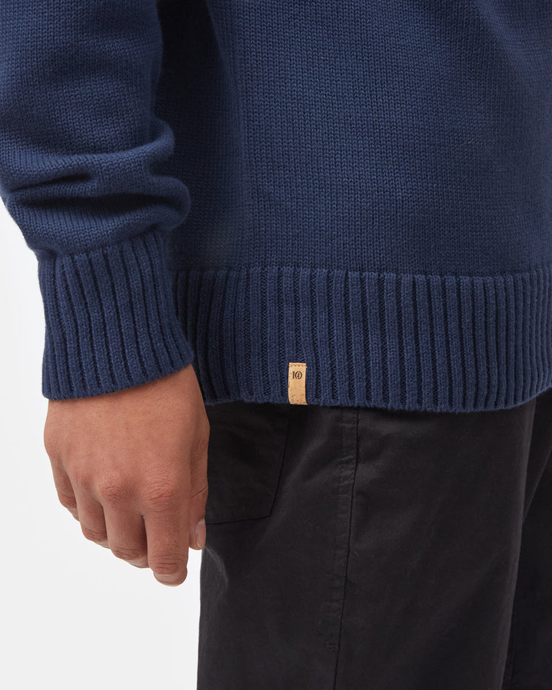 Men's Button Knit Jumper