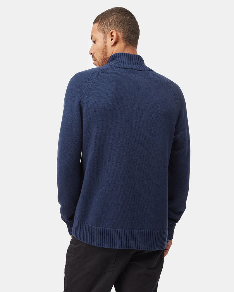 Men's Button Knit Jumper