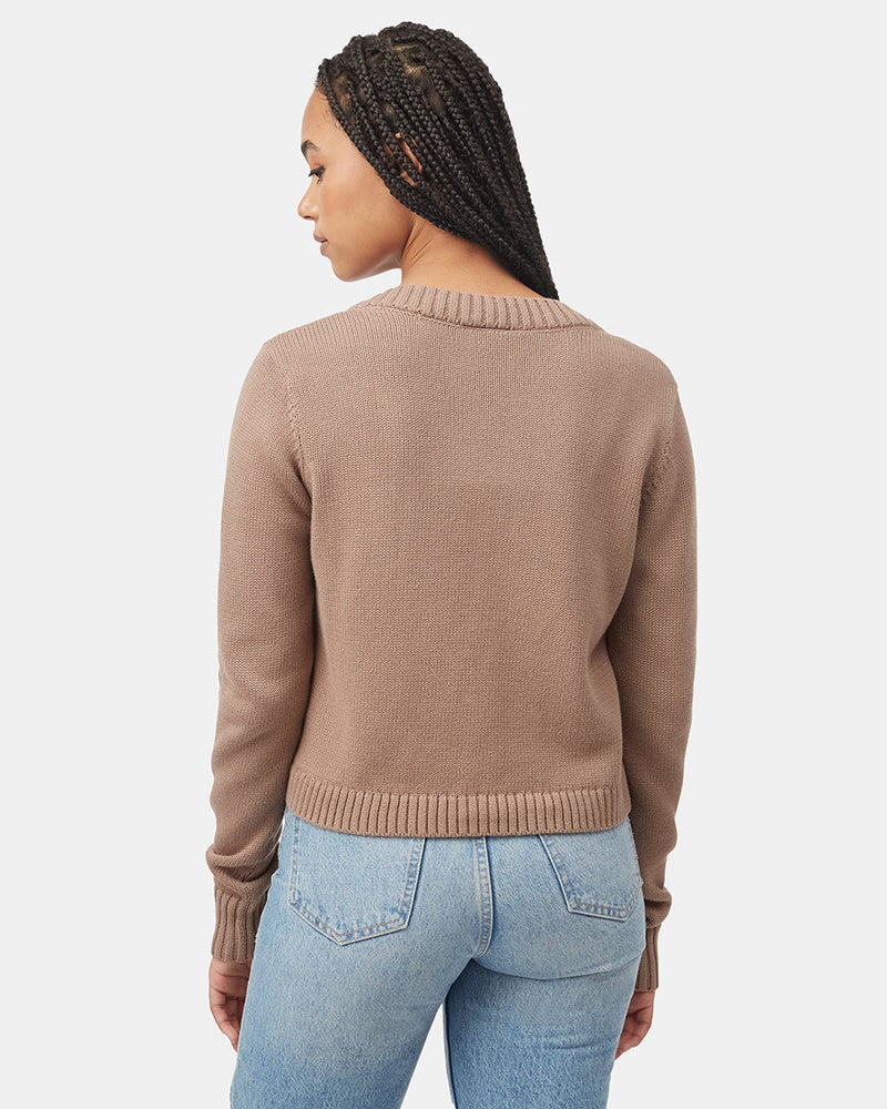 Women's Knit Button Cardigan Sweater