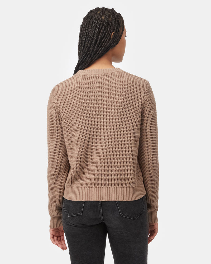 Women's Organic Cotton Knit Sweater